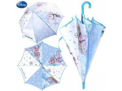 SOLIDNY automatyczna FROZEN Parasolka 90cm DISNEY