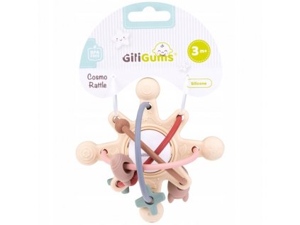 GILIGUMS SILIKONOWA GRZECHOTKA KOSMOS Certyfikaty opinie atesty CE EN 71