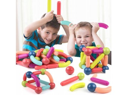 EDUKACYJNE DUZE KLOCKI MAGNETYCZNE KONSTRUKCYJNE EAN GTIN 5902693289272