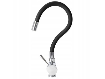 FLEX KUCHYNSKÝ MIEŠAČ FLEXIBILNÝ DREZ ČIERNY 360 °_0