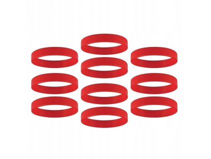 Silikónový náramok gumený 10 ks