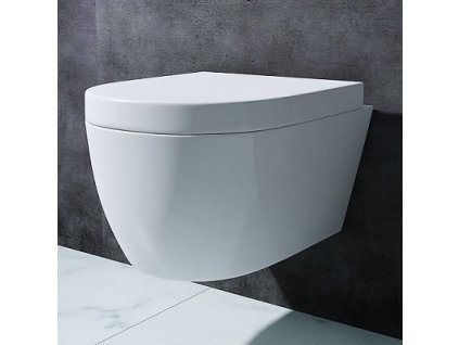 VAŇA WC BEZ OBRÚČOK LAURA MONTÁŽNA DOSKA WOLNOOPADAJĄCA_1