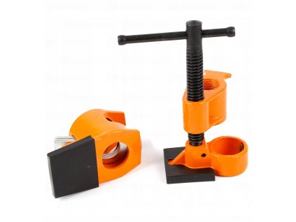 Tesárska svorka/spona/rúrková príchytka s uzávermi 3/4"