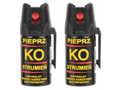 GAZ PIEPRZOWY Klever KO Jet strumien 40 ml 2 szt