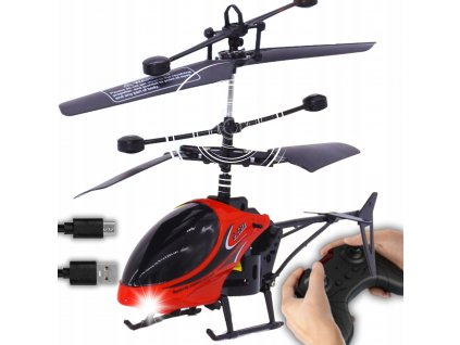 HELIKOPTER ZDALNIE STEROWANY SAMOLOT RC SMIGLOWIEC NA PILOT LED USB PREZENT