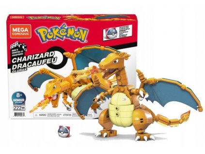 KLOCKI KONSTRUKCYJNE MEGA CONSTRUX KLOCKI POKEMON Charizard EAN GTIN 8435791298503