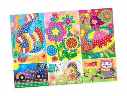 MOZAIKA PIANKOWA KIDS 6SZT