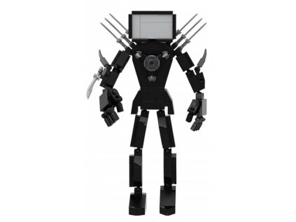 Figúrka/postavička stavebné bloky Skibidi toaleta 165 ks