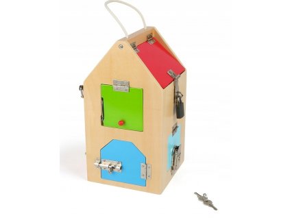 Domek motoryczny z Zamkami Small Foot Design Marka Small Foot