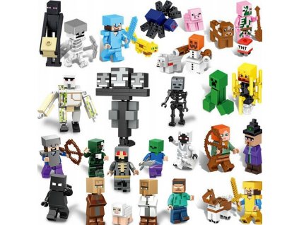 Figurki Minecraft Zestaw 29 SZT