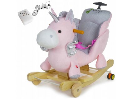 BUJAK JEZDZIK PCHACZ 3w1 KONIK NA BIEGUNACH Z RACZKA MOWI PO POLSKU