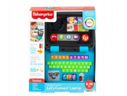 FISHER PRICE EDUKACYJNY LAPTOP MALUCHA HHX33 6M