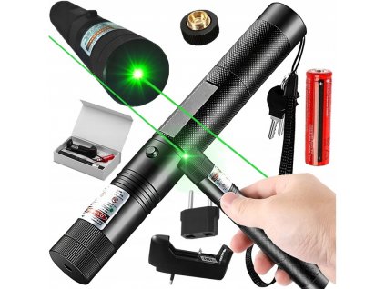 ULTRA WSKAZNIK LASEROWY LASER ZIELONY ZESTAW Bat Kod producenta MOCNY WSKAZNIK LASEROWY LASER POINTER ZIELONY