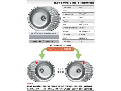 DREZ / DREVO 1 KOMORA BEZPLATNÝ SATIN + SIFÓN_1