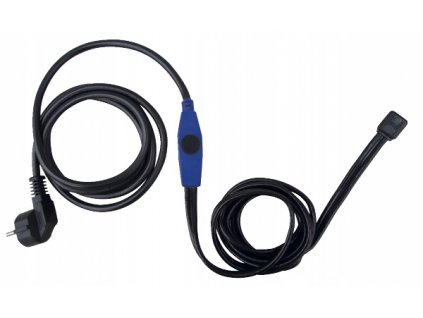 Przewod grzejny kabel grzewczy z termostatem 1m