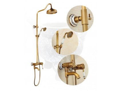 SPRCHOVÁ SADA S RETRO SPRCHOVOU mosadzou_0