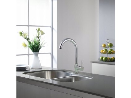 Kuchynský faucet kuchynský drezový chróm_1