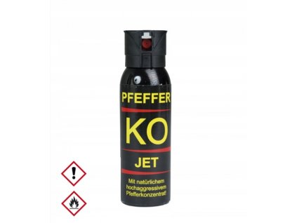 GAZ PIEPRZOWY OBRONNY KO JET ZEL 100ml SKUTECZNY