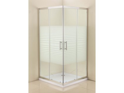 OCEĽOVÉ RÚČKY Sprchová kabína 90x90 + 5cm sprchová vanička_1