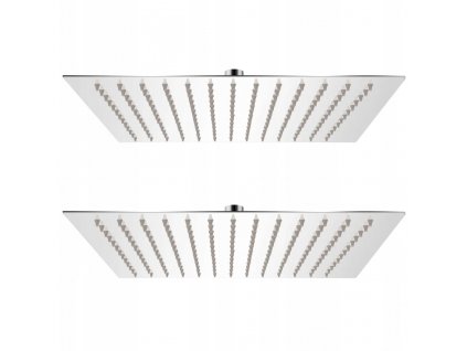 Nerezová sprchová hlavica, 2 ks, 30 x 30_0