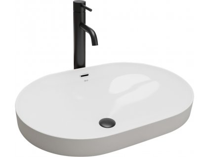 Zapustené keramické umývadlo ARLETA biele REA_0