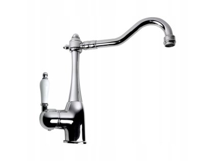 RETRO KUCHYNSKÝ MIEŠAČ CHROMOVÝ VYSOKÝ VÝNOS L_0