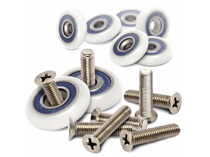 Kolieska pre sprchovacím kútom A26+skrutky 8pcs._0