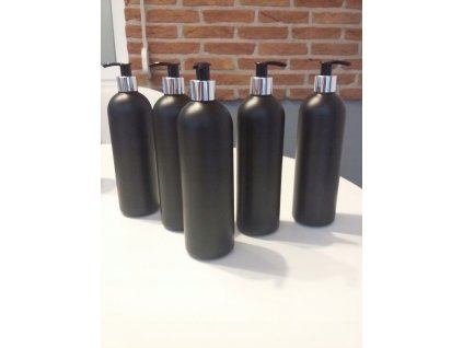 Fľaša na pleťové mlieko, mydlá s pumpičkou 500ml -10 kusov_1