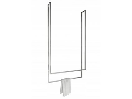Stropný vešiak na uteráky DOUBLE chróm L_1