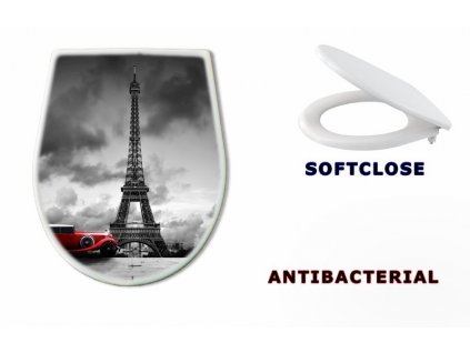 WC sedátko DUROPLAST EFFEL Veža, Paríž,_0