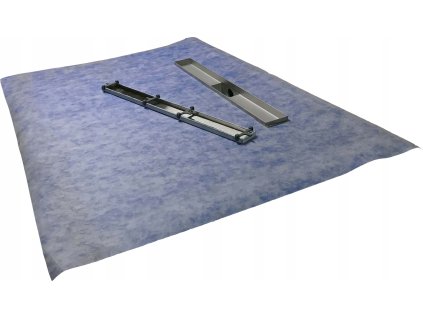 Obkladová sprchová vanička 80x80, lineárny odtok 60 cm_0