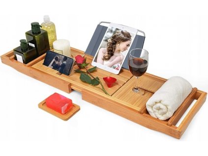 Polička na vanu BAMBUS_0