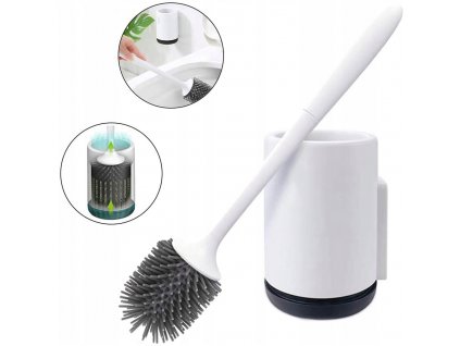 Záchodová kefa na toaletu - montáž na stenu_0