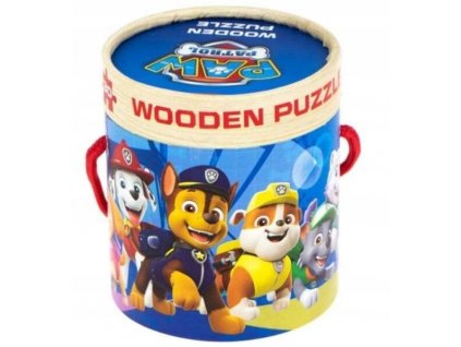 Puzzle drewniane 30 elementow Psi Patrol