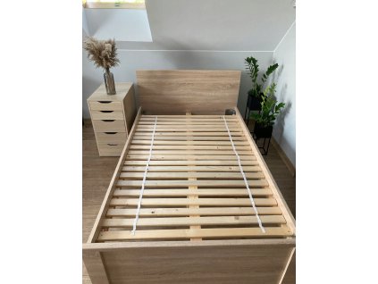 DNO LOZKA 120X200 WKLAD STELAZ JAK IKEA WOODEN