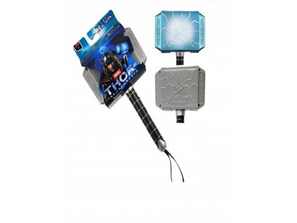 Mlot THOR MJOLNIR Swiecacy Dzwiek Walki Karnawal