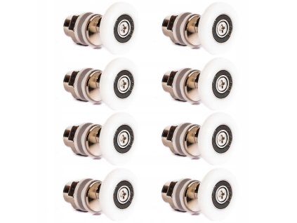 8ks Excentrické valčeky do sprchovej kabíny 25mm_0