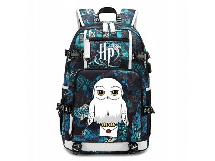 DUZY PLECAK USB WODOODPORNY HARRY POTTER HEDWIGA Marka inna