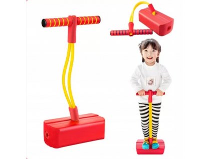 SKOCZEK POGO DRAZEK DO SKAKANIA PIANKA DZWIEK LED