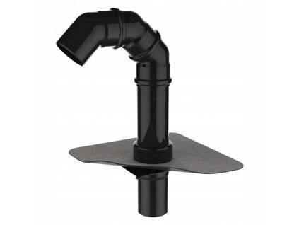 Przepust kablowy rura spustowa TOPWET z kolnierzem