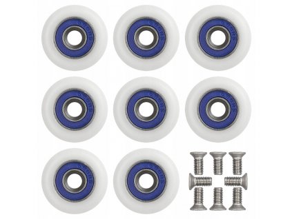 8x KOLESÁ DO SPRCHOVEJ KABÍNY 23mm SPRCHA_0