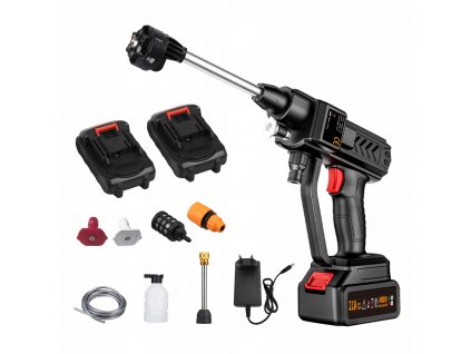 MYJKA CISNIENIOWA AKUMULATOROWA 2 BATERIA 21V 60BAR 300W DYSZE 5 W 1