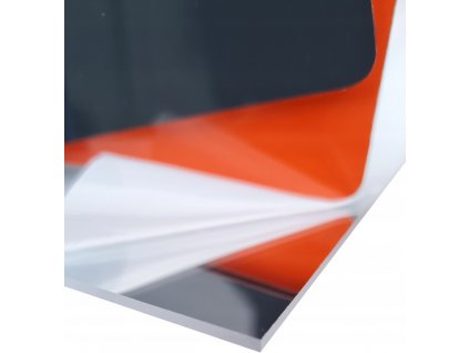 Plexi LUSTRO srebrne 3mm 50x100cm pleksi pleksa akrylowe ogrodowe plexa Waga produktu z opakowaniem jednostkowym 10 kg