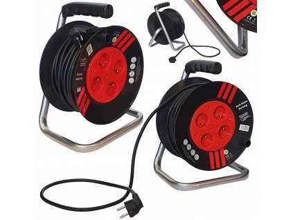 Predlžovací kábel Kraft&Dele 3x2,5 mm 50 m