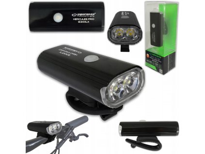 Predné LED svetlo bicykla 8300 LX Hercules VYPR