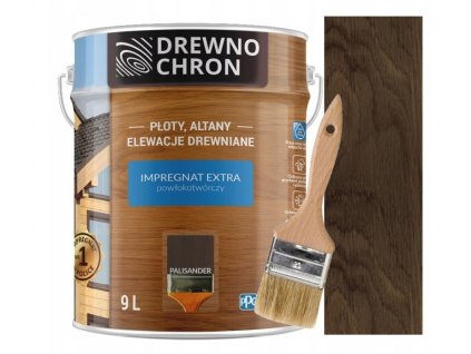 Impregnácia dreva Drewnochron 364460 PALISANDER 9 l VYPR
