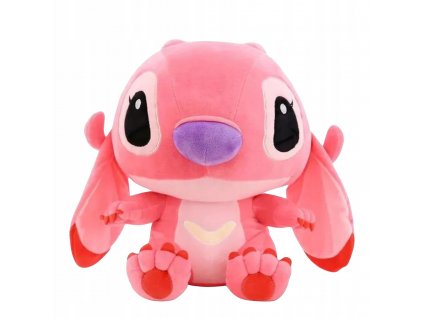 Maskot Lilo a Stitch medveď plyšový 25 cm RUŽOVÝ