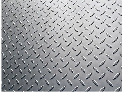 Kockovaný oceľový plech 6mm 200x200 VYPR