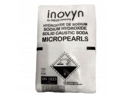 Hydroxid sodny granule 25 kg