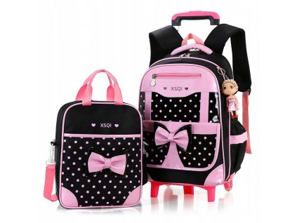 PLECAK NA KOLKACH SZKOLNY 2x KOL